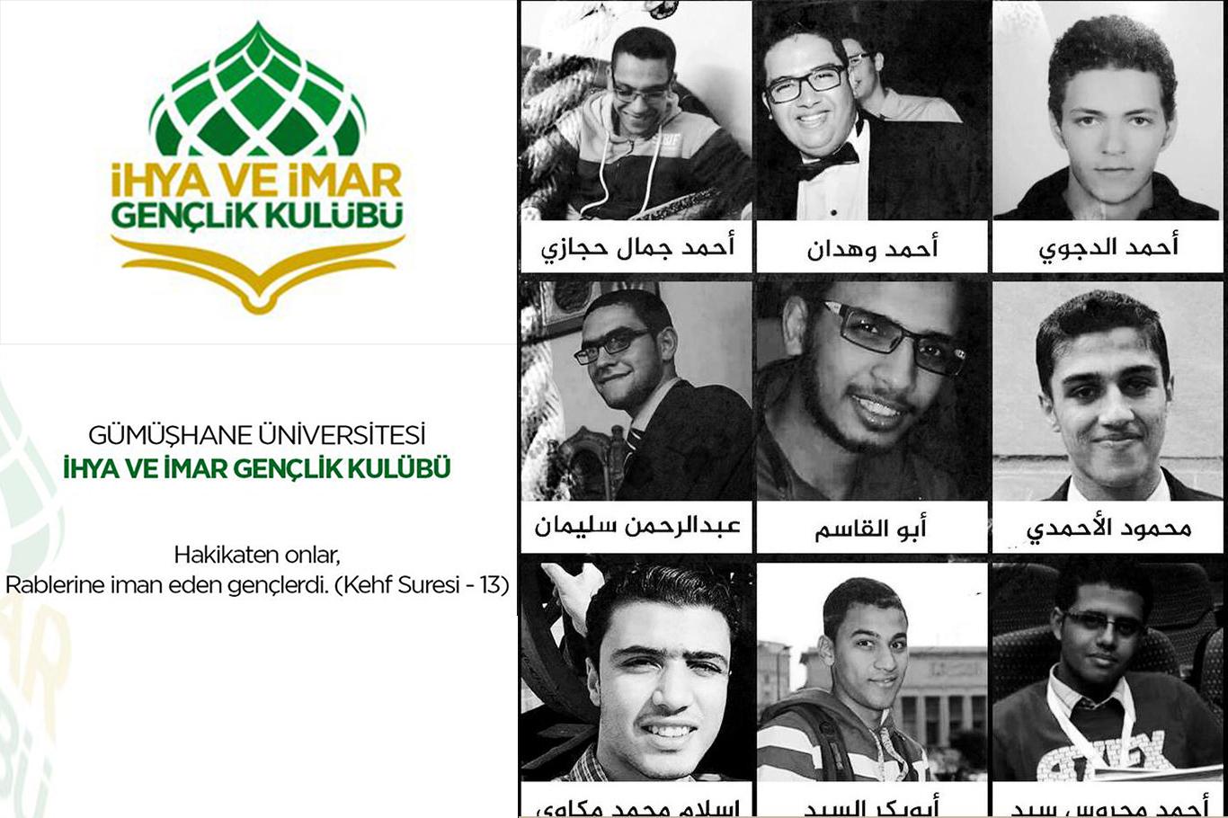 Üniversite öğrencilerinden Mısır'da 9 gencin idam edilmesine tepki